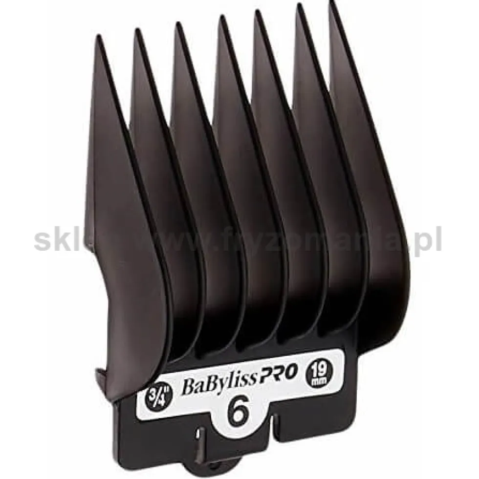 BaByliss Pro Nasadki do maszynki FX880E, rozmiary: 1.5, 3, 4.8, 6, 10, 13, 16, 19mm