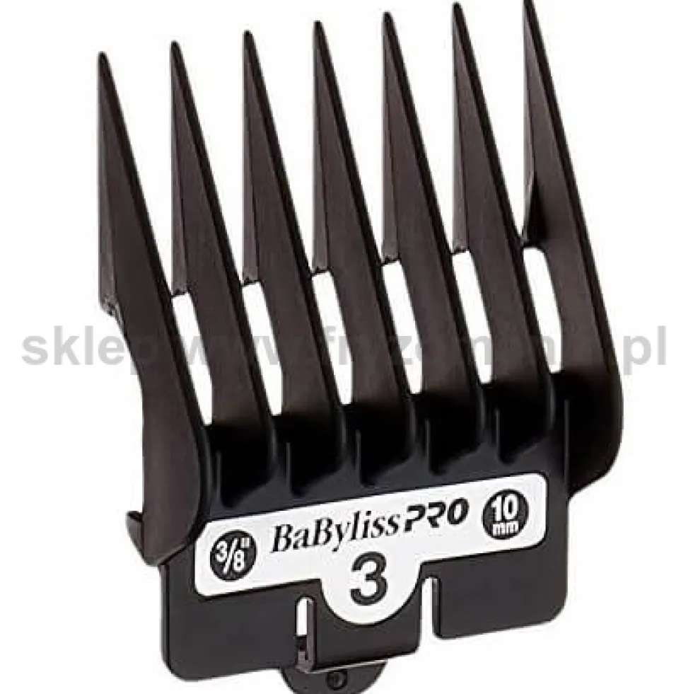 BaByliss Pro Nasadki do maszynki FX880E, rozmiary: 1.5, 3, 4.8, 6, 10, 13, 16, 19mm