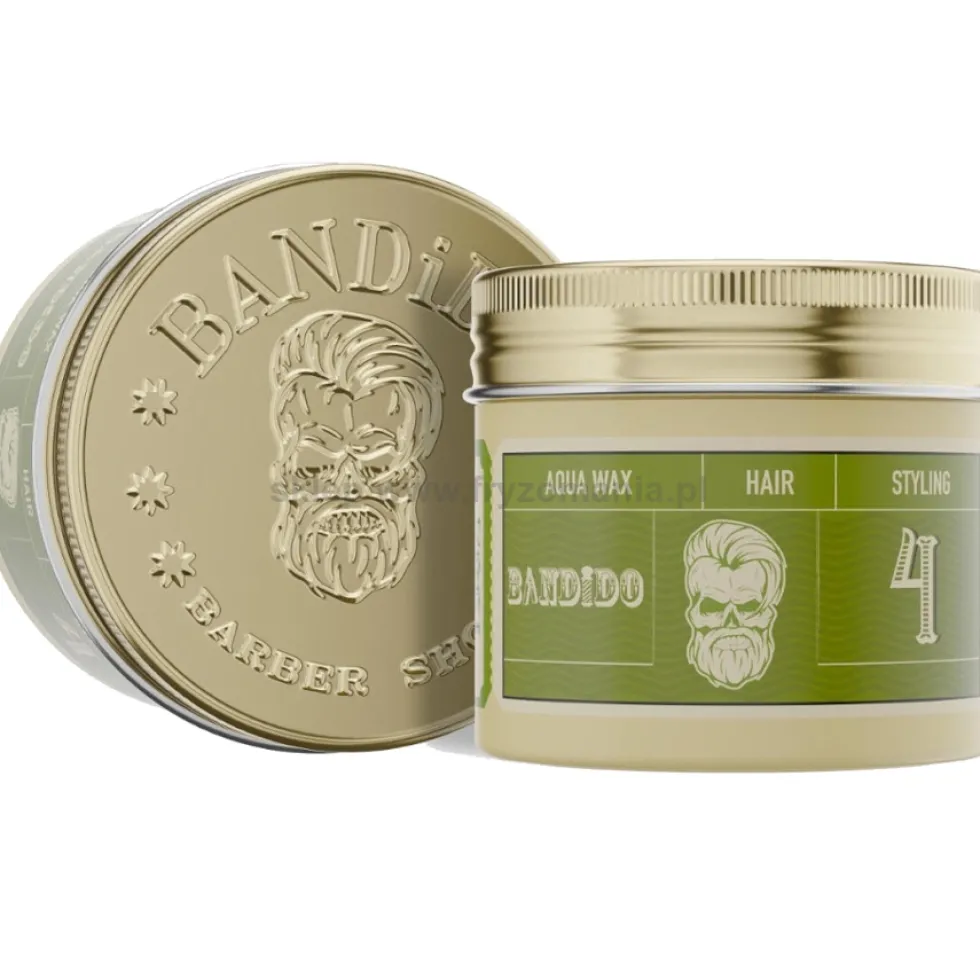 Bandido Aqua Wax 4 Light Wosk do stylizacji włosów o lekkim chwycie dla mężczyzn 125ml