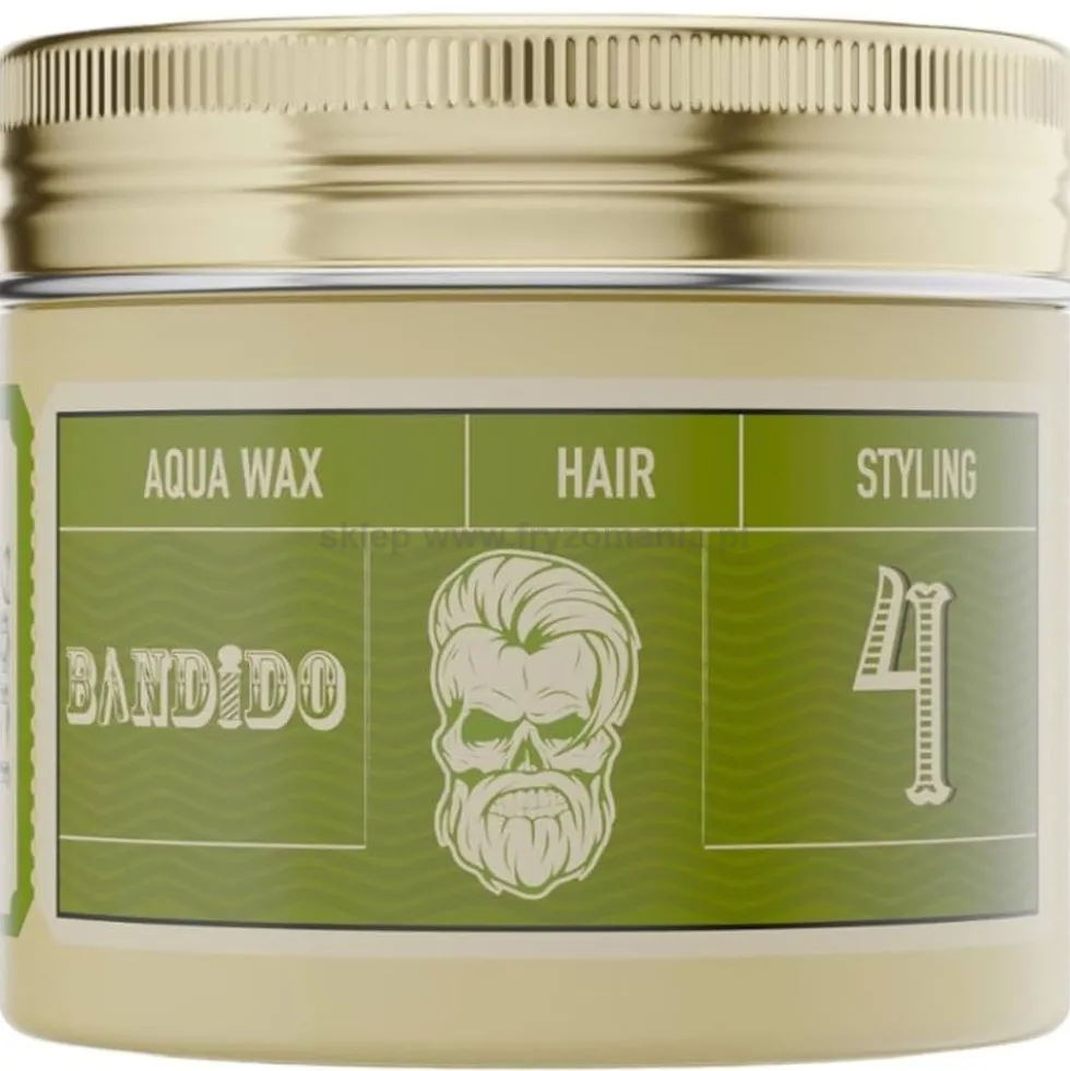 Bandido Aqua Wax 4 Light Wosk do stylizacji włosów o lekkim chwycie dla mężczyzn 125ml