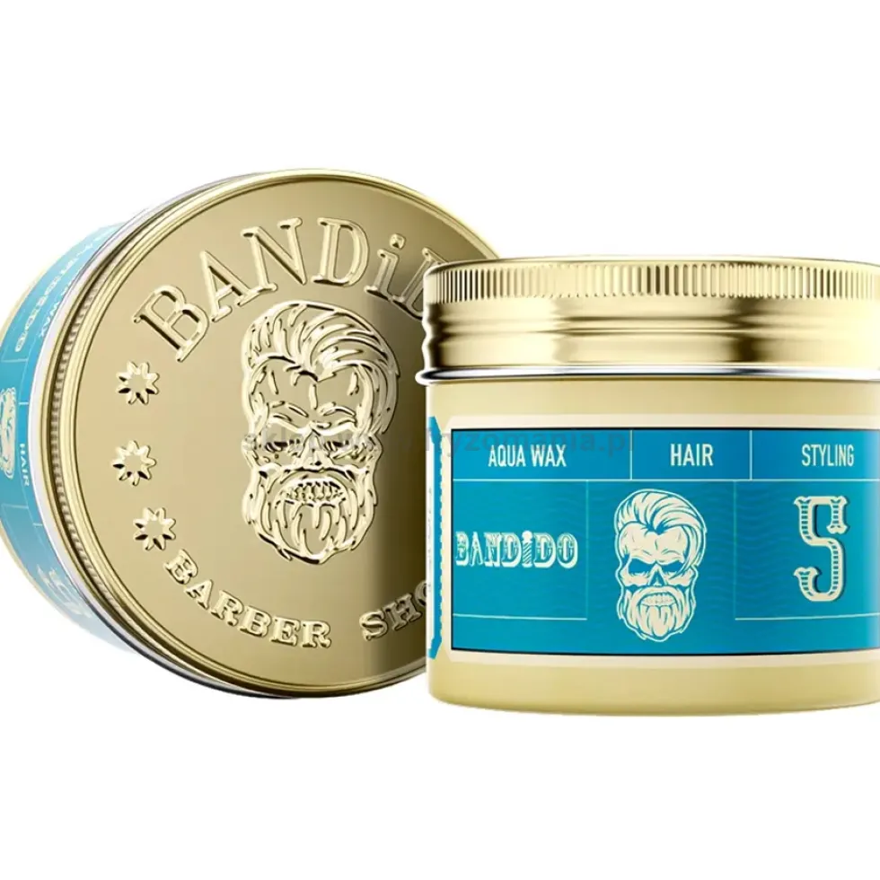 Bandido Aqua Wax 5 Medium Wosk do stylizacji włosów o średnim chwycie dla mężczyzn 125ml