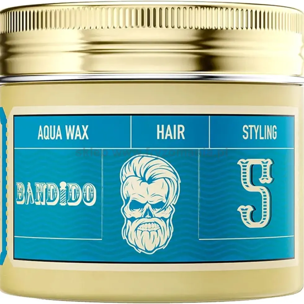 Bandido Aqua Wax 5 Medium Wosk do stylizacji włosów o średnim chwycie dla mężczyzn 125ml