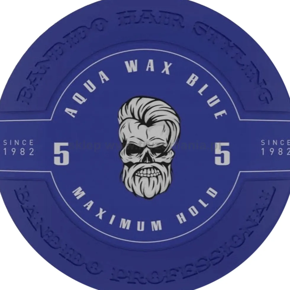 Bandido Aqua Wax 5 Medium Wosk do stylizacji włosów o średnim chwycie dla mężczyzn 450ml