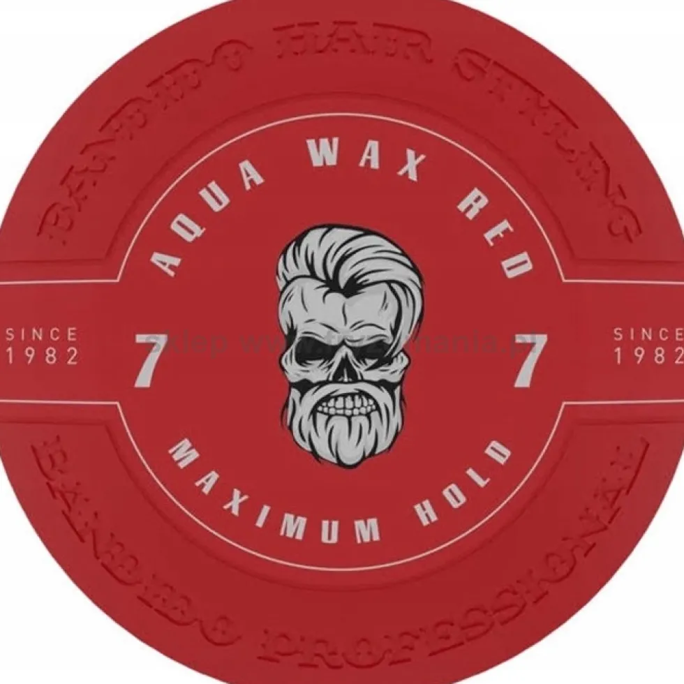 Bandido Aqua Wax 7 Strong Wosk do stylizacji włosów o mocnym chwycie dla mężczyzn 450ml