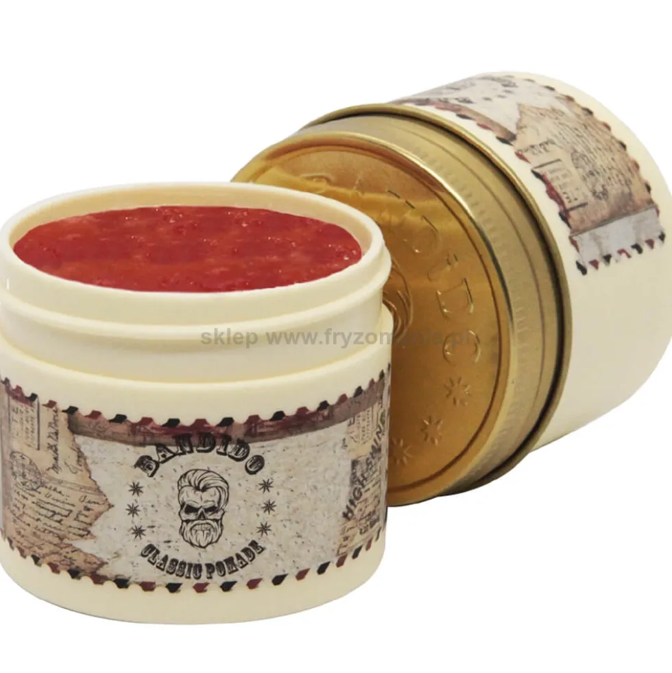 Bandido Classic Pomada utrwalająca włosy dla mężczyzn, mocna 125ml
