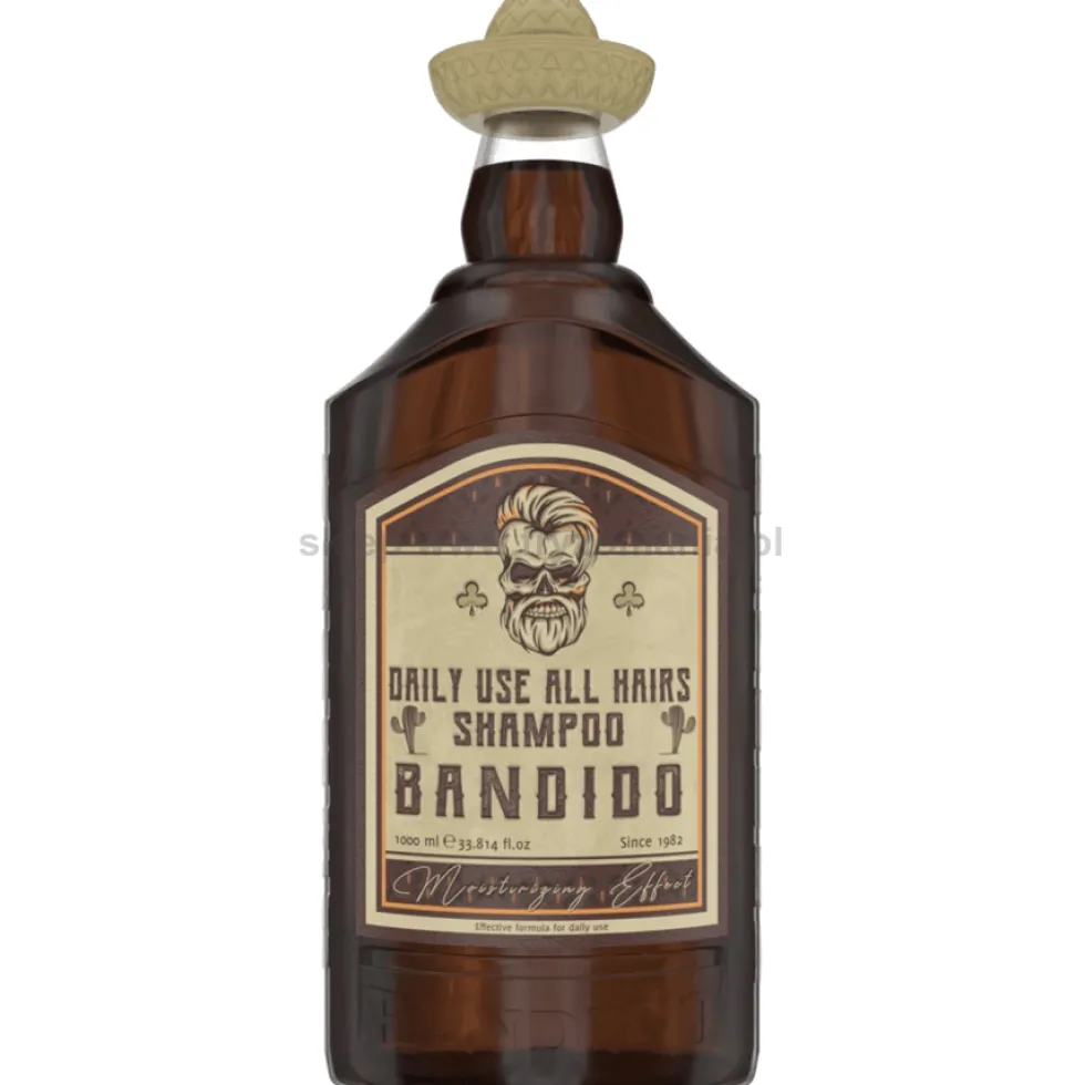 Bandido Daily Use Moisturizing Szampon nawilżający do włosów dla mężczyzn 1000ml
