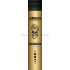 Bandido Extremely Extra Volume Gold Lakier do włosów extra mocny dla mężczyzn 400ml