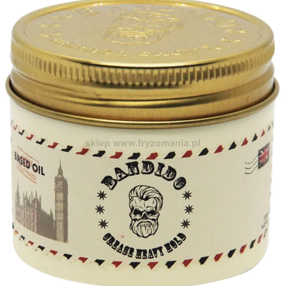 Bandido Grease Heavy Hold Pomada woskowa do włosów dla mężczyzn 125ml