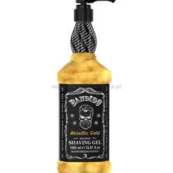 Bandido Shaving Gel Metallic Gold Żel do golenia dla mężczyzn 1000ml
