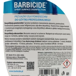 Barbicide Spray do dezynfekcji powierzchni i akcesoriów, zapachowy 750ml