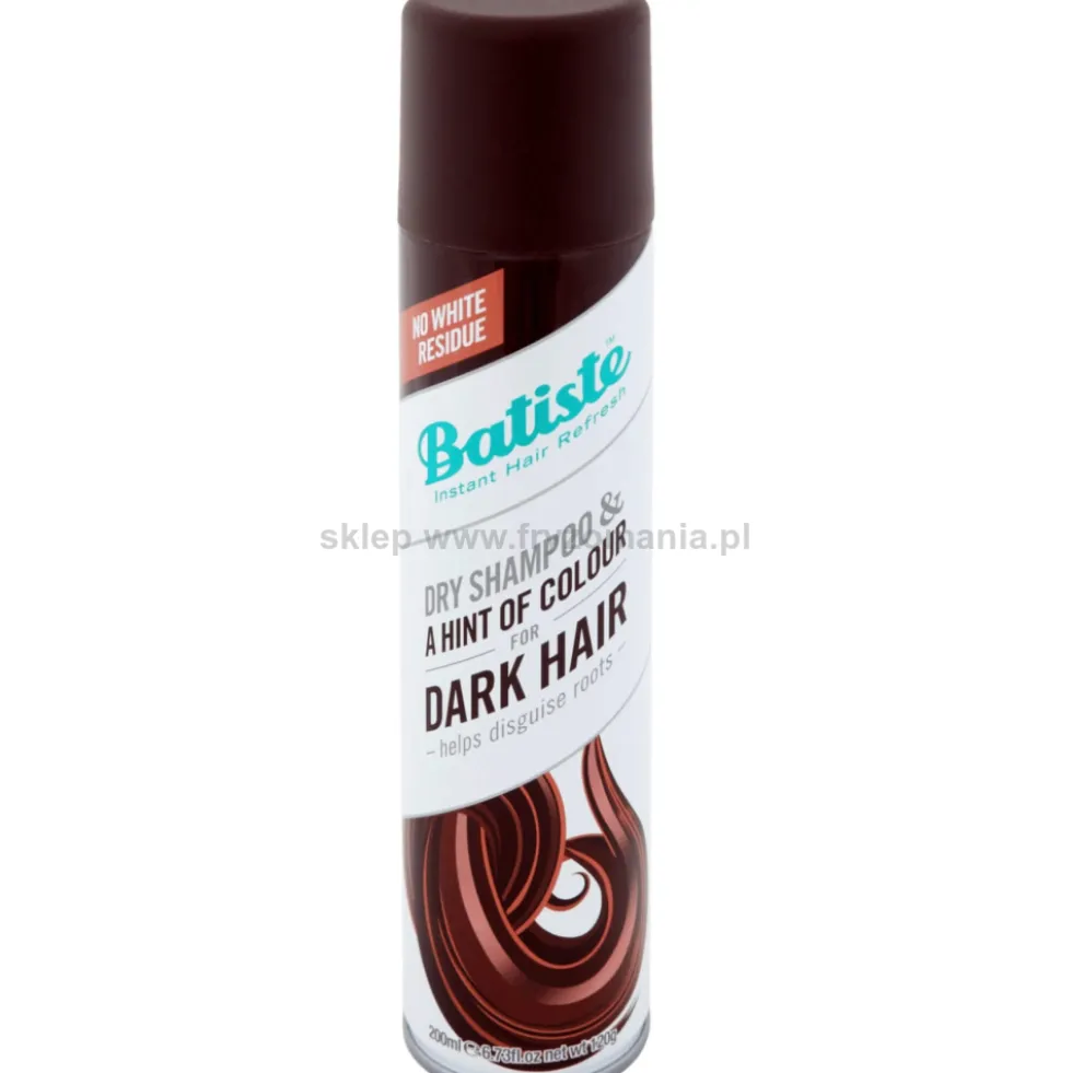 Batiste Dark & Deep Brown Dry suchy szampon do włosów ciemnych 200ml