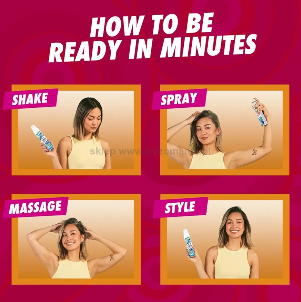 Batiste XXL Volume Suchy szampon do włosów zwiększający objętość 200ml