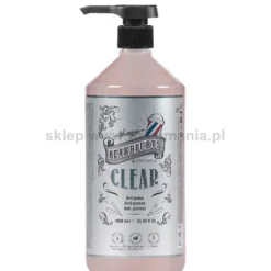Beardburys Clear Szampon oczyszczający z imbirem i tymiankiem do włosów 1000ml