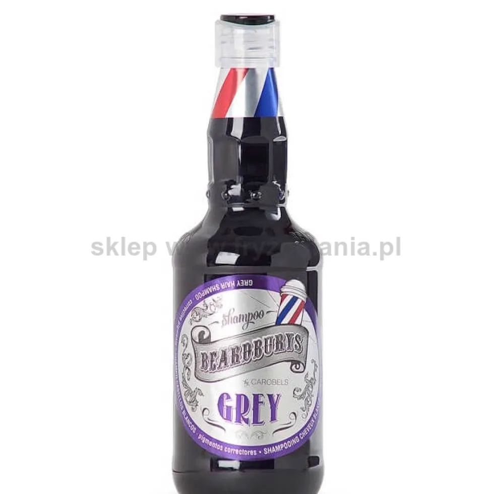 Beardburys Grey Szampon do włosów siwych i szpakowatych 330ml