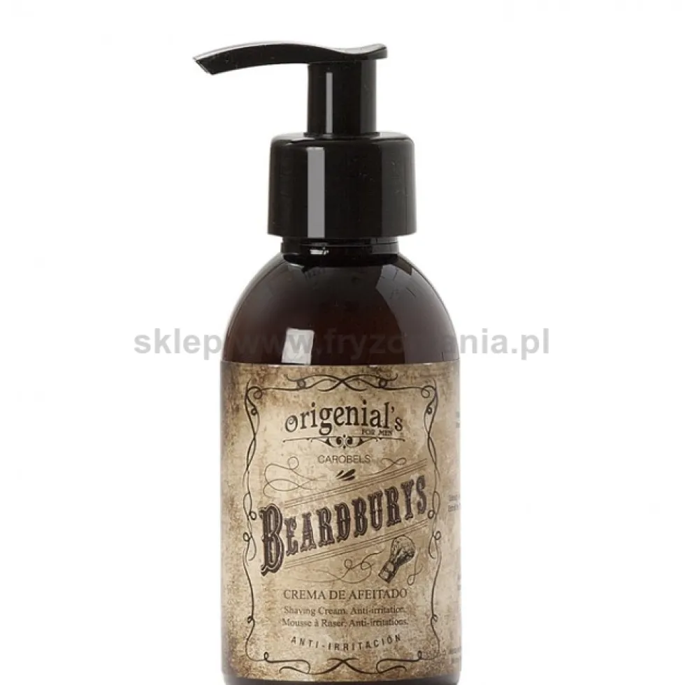 Beardburys Shaving Cream Krem do golenia z działaniem przeciwpodrażnieniom 150ml