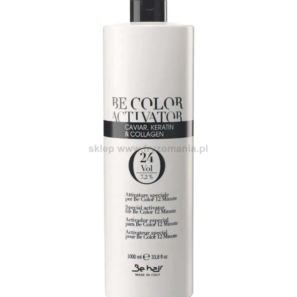 Be Hair Be Color Oksydant do farb 1,05%, 3,6%, 7,2%, 10,8%, 12% 1000ml