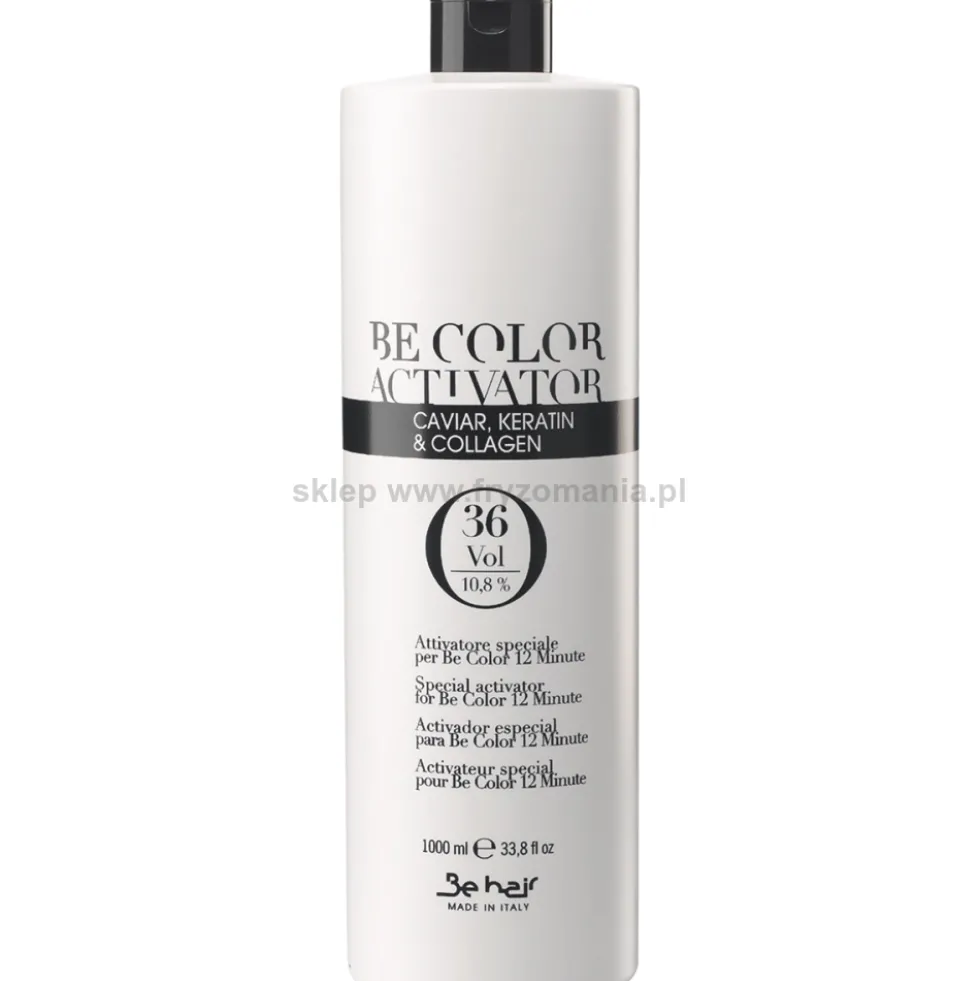Be Hair Be Color Oksydant do farb 1,05%, 3,6%, 7,2%, 10,8%, 12% 1000ml