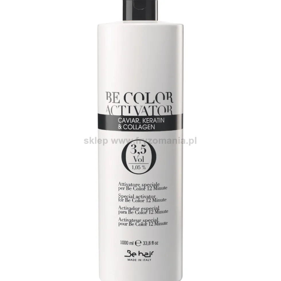 Be Hair Be Color Oksydant do farb 1,05%, 3,6%, 7,2%, 10,8%, 12% 1000ml