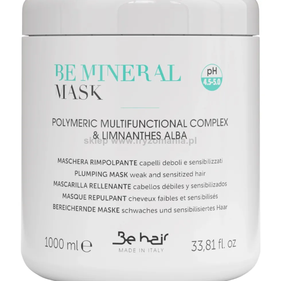 Be Hair Be Mineral Maska mineralna do włosów 1000ml
