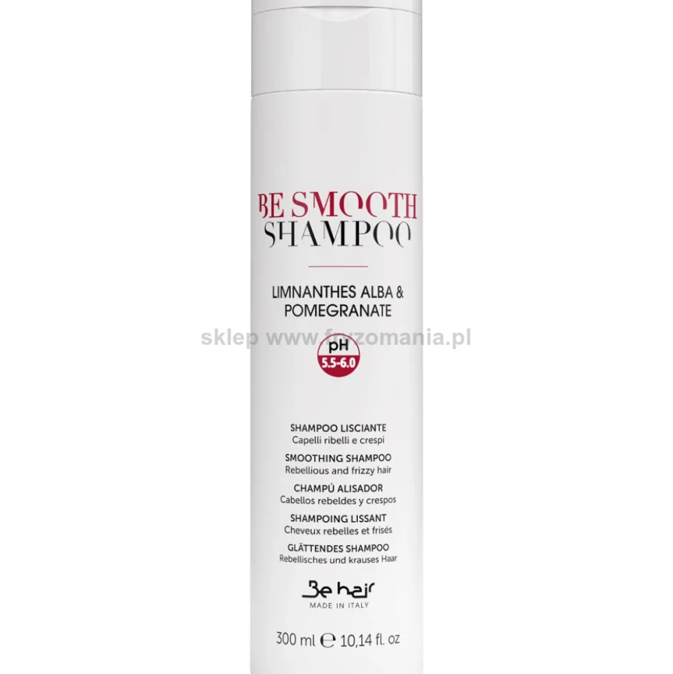 Be Hair Be Smooth Szampon wygładzający włosy 300ml