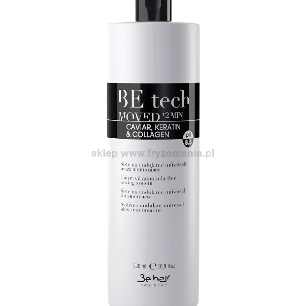 Be Hair Be Tech Płyn do trwałej ondulacji bez amoniaku 500ml