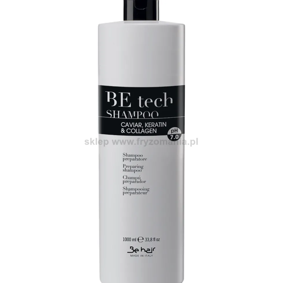 Be Hair Be Tech Szampon przygotowujący do zabiegów chemicznych 1000ml