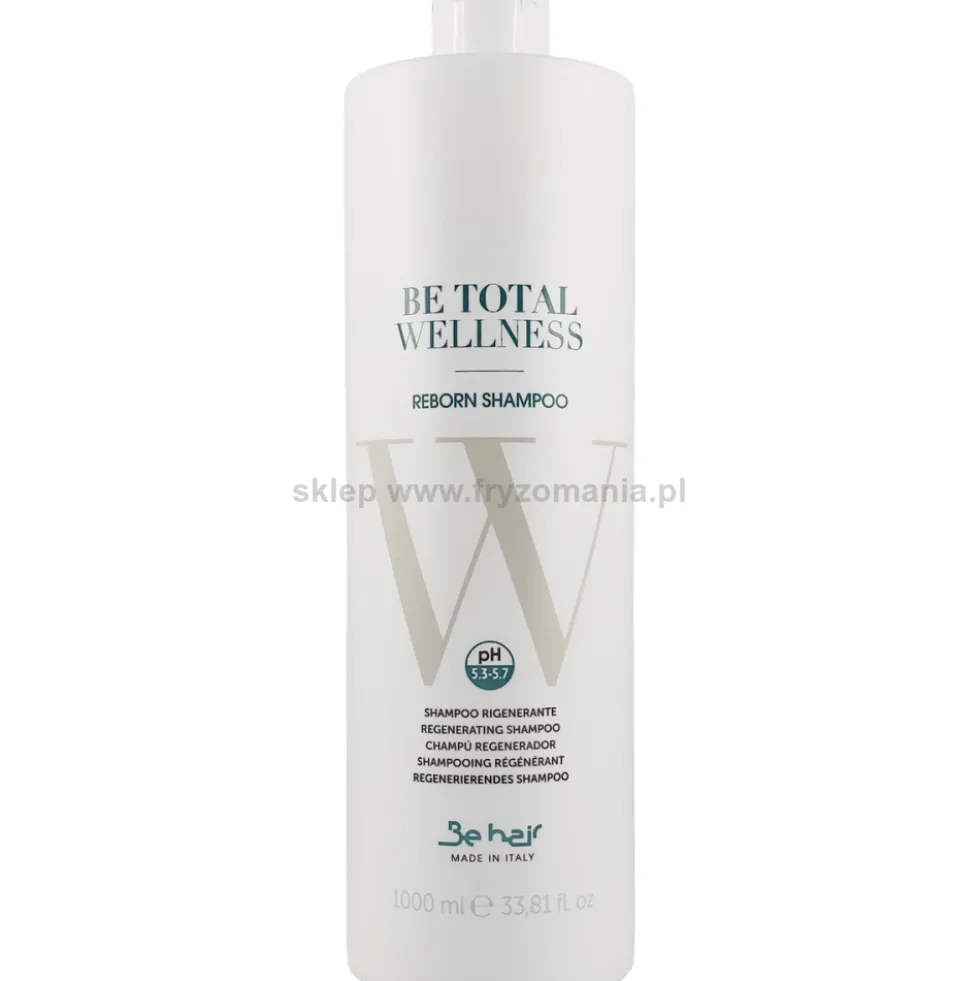 Be Hair Be Total Wellness Szampon regenerujacy włosy 1000ml