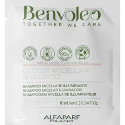 Benvoleo Glossy Micellar Szampon micelarny do włosów nadający połysk 10ml