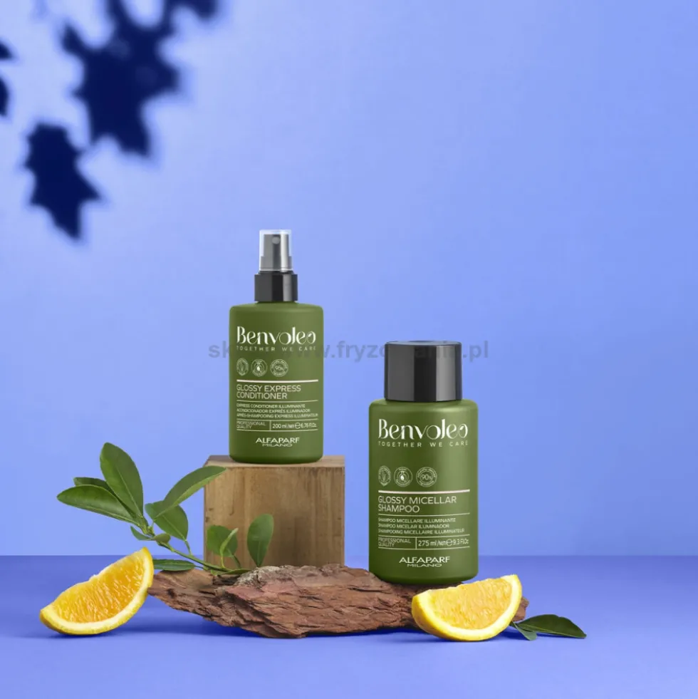 Benvoleo Glossy Micellar Szampon micelarny do włosów nadający połysk 275ml