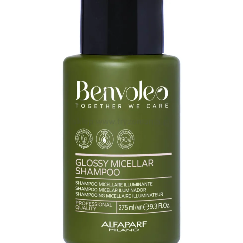 Benvoleo Glossy Micellar Szampon micelarny do włosów nadający połysk 275ml