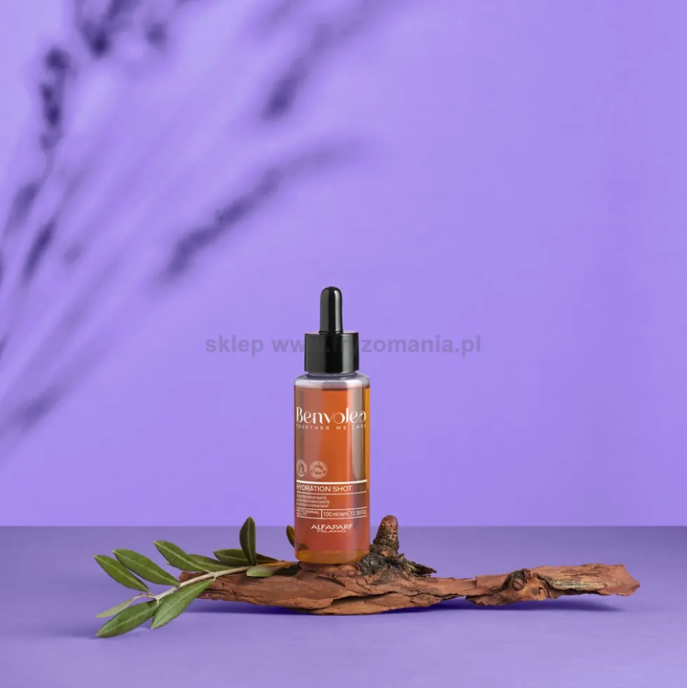 Benvoleo Hydration Shot Booster Kuracja nawilżająca do włosów suchych 100ml