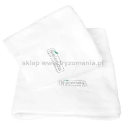 Bielenda, fartuszek kosmetyczny z logo i ręcznik frotte z logo, różne rozmiary
