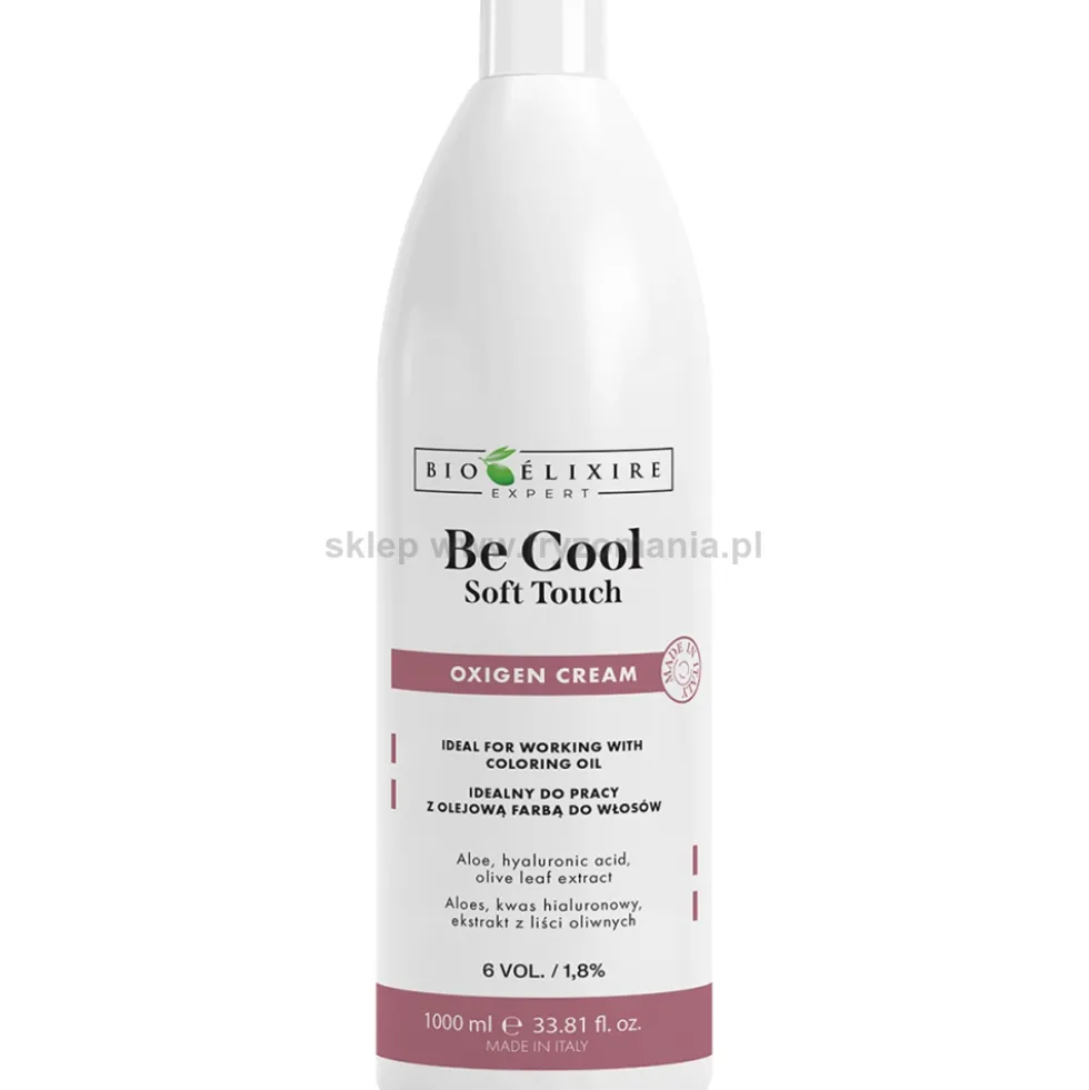 Bioelixire Expert Be Cool Soft Touch Oksydant do farby 1,8% 1000ml