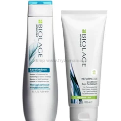 Biolage Advanced Keratindose - zestaw do włosów wrażliwych i zniszczonych szampon 250ml i odżywka 200ml