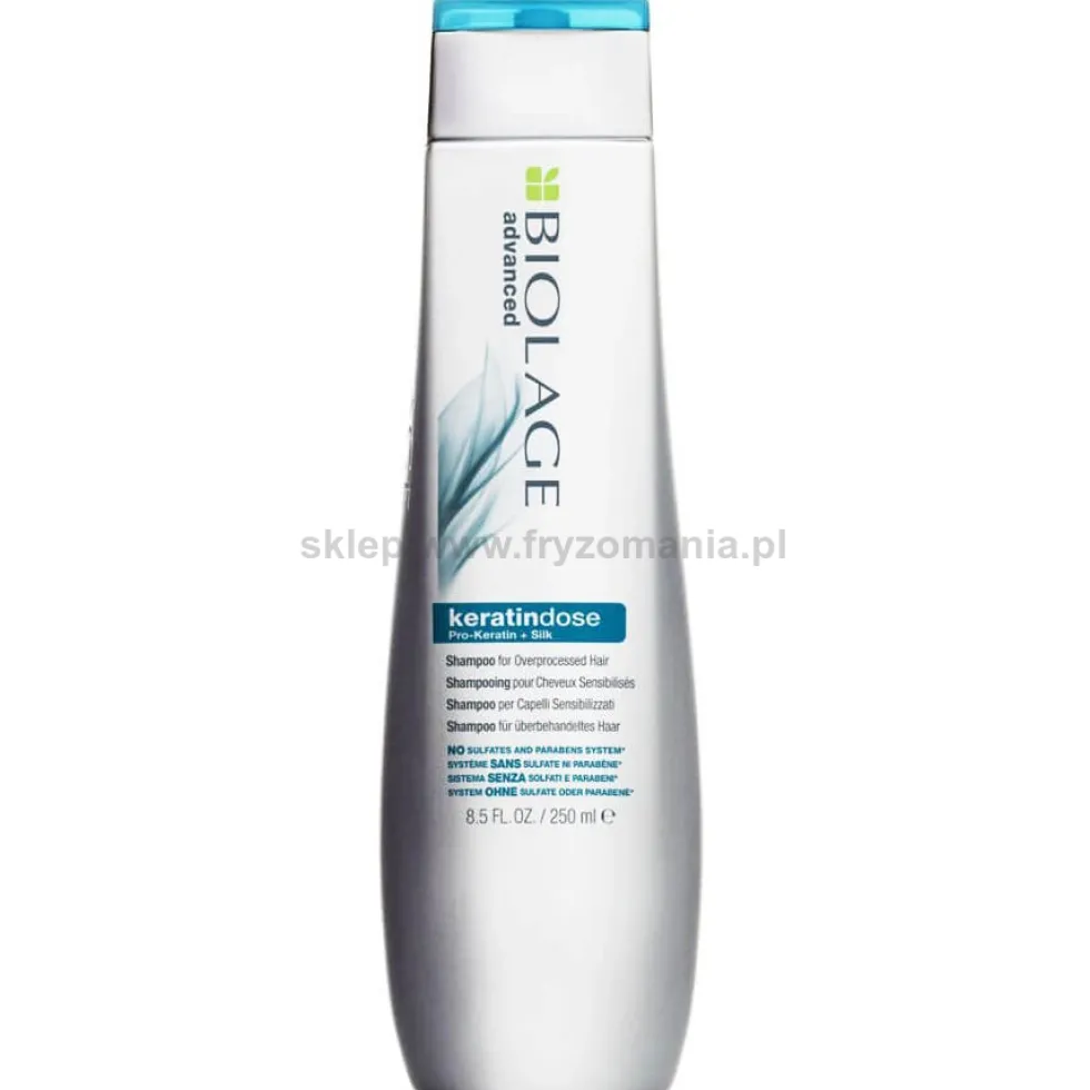 Biolage Advanced Keratindose - zestaw do włosów wrażliwych i zniszczonych szampon 250ml i odżywka 200ml