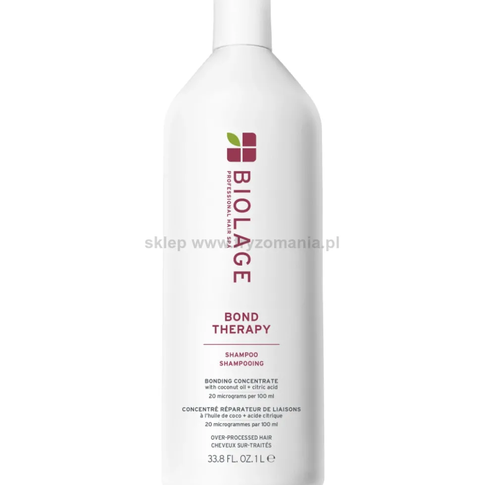 Biolage Bond Therapy Szampon do włosów zniszczonych i osłabionych 1000ml