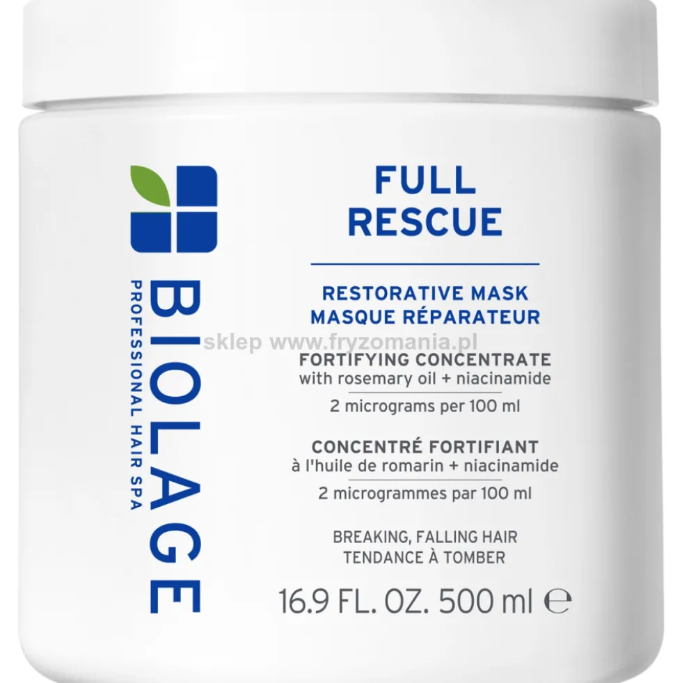 Biolage Full Rescue Maska do włosów wypadających i łamliwych 500ml