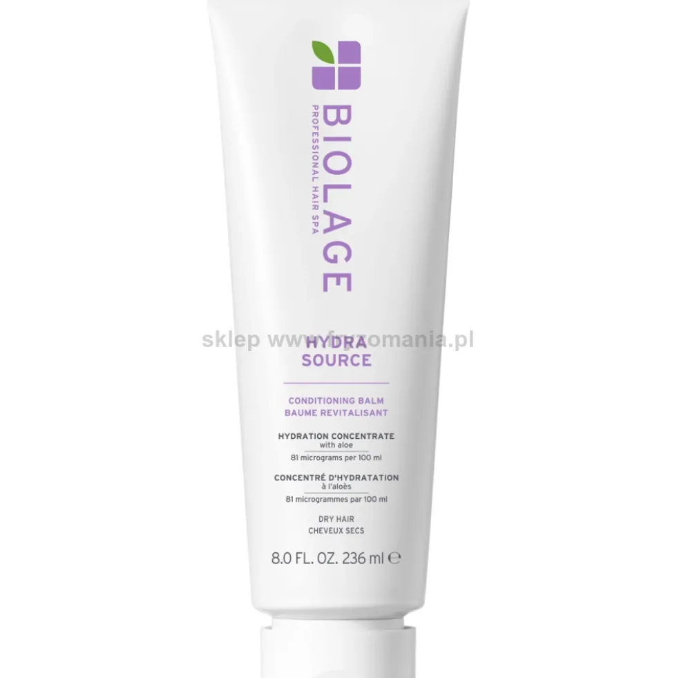 Biolage Hydra Source Odżywka do włosów suchych 236ml