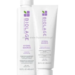 Biolage Hydra Source - zestaw do włosów suchych szampon 400ml i balsam 200ml