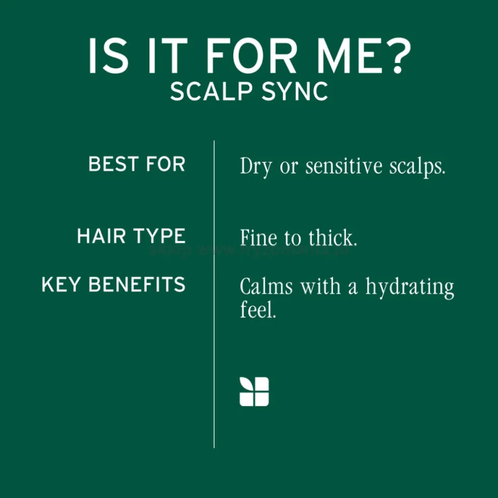 Biolage Scalp Sync Calming Szampon do wrażliwej skóry głowy 400ml
