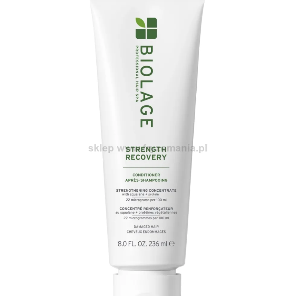 Biolage Strength Recovery Odżywka do włosów zniszczonych i łamliwych 236ml