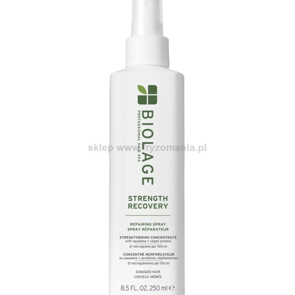 Biolage Strength Recovery Spray do włosów zniszczonych i łamliwych 250ml