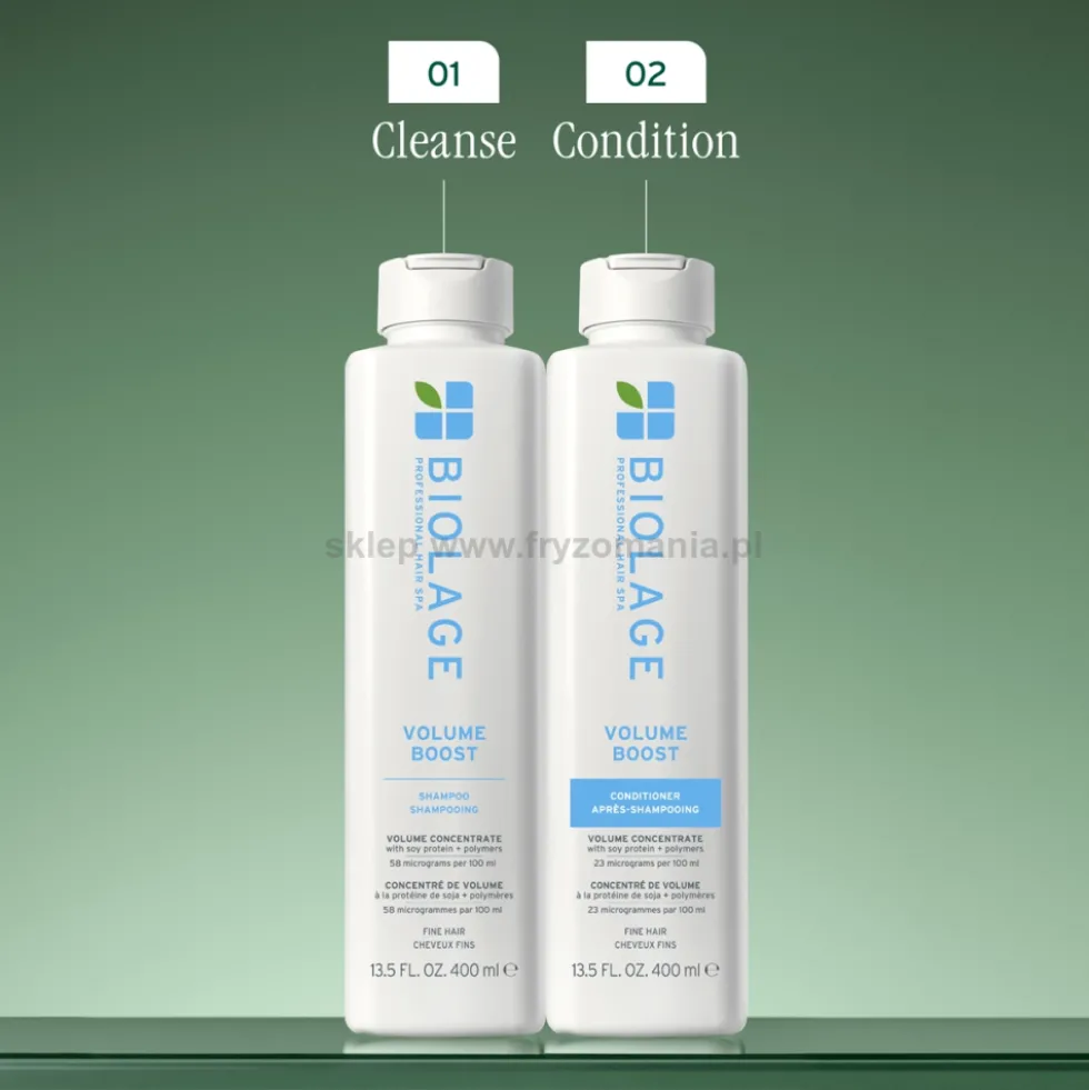 Biolage Volume Boost Szampon zwiększający objętość do włosów cienkich 400ml