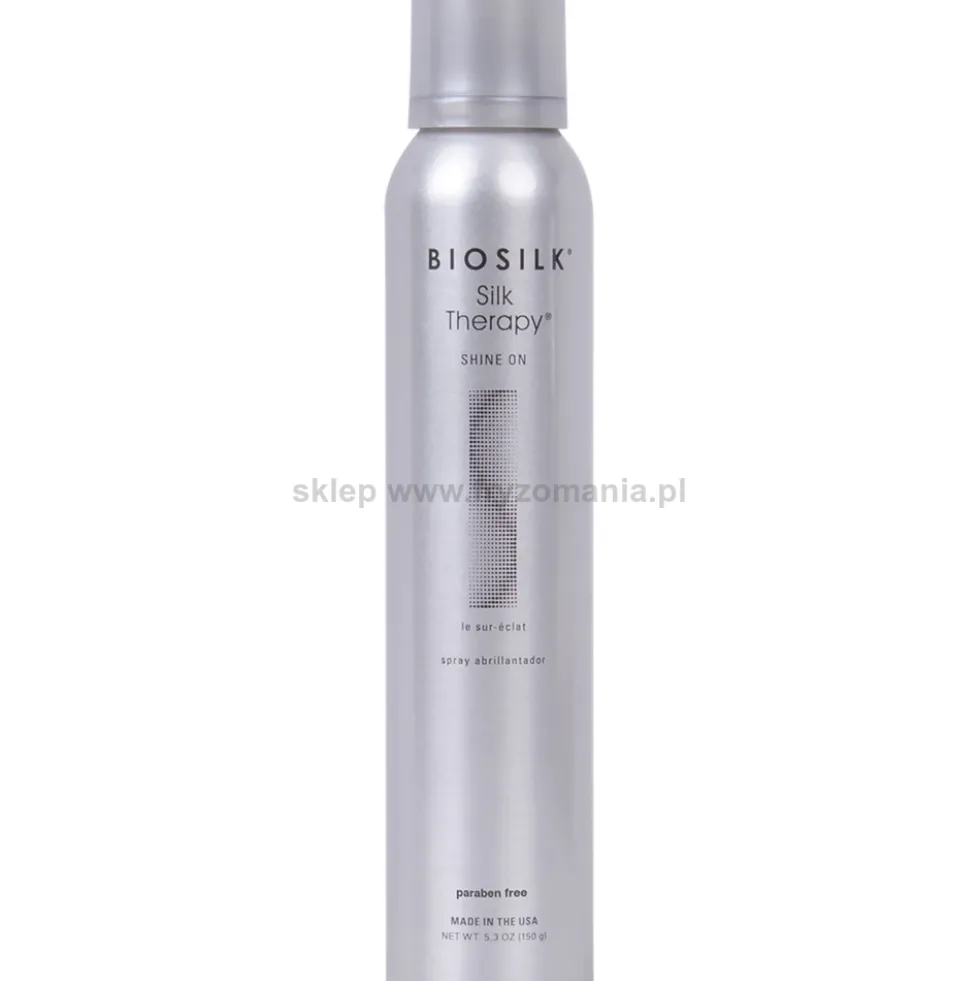 BioSilk Shine On Lakier nabłyszczający do włosów z jedwabiem 157g