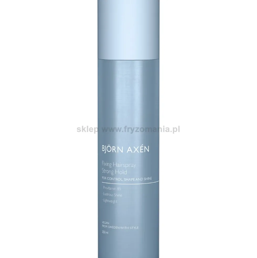 Björn Axén Fixing Hairspray Lakier mocno utrwalający fryzurę z witaminą B5 250ml
