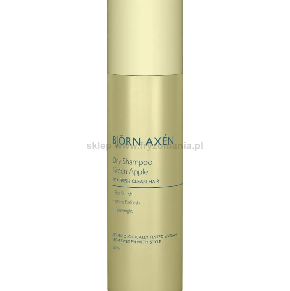 Björn Axén Green Apple Suchy szampon do wszystkich typów włosów odświeżający 150ml