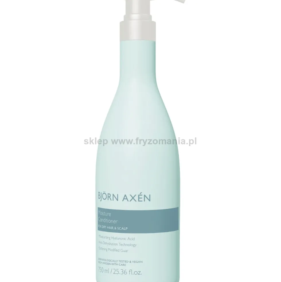 Björn Axén Moisture Odżywka do włosów suchych i przesuszonych z kwasem hialuronowym 750ml