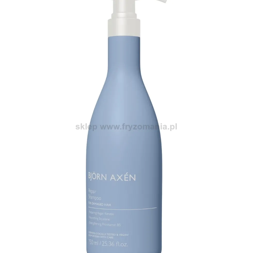 Björn Axén Repair Szampon do włosów zniszczonych, suchych i matowych 750ml