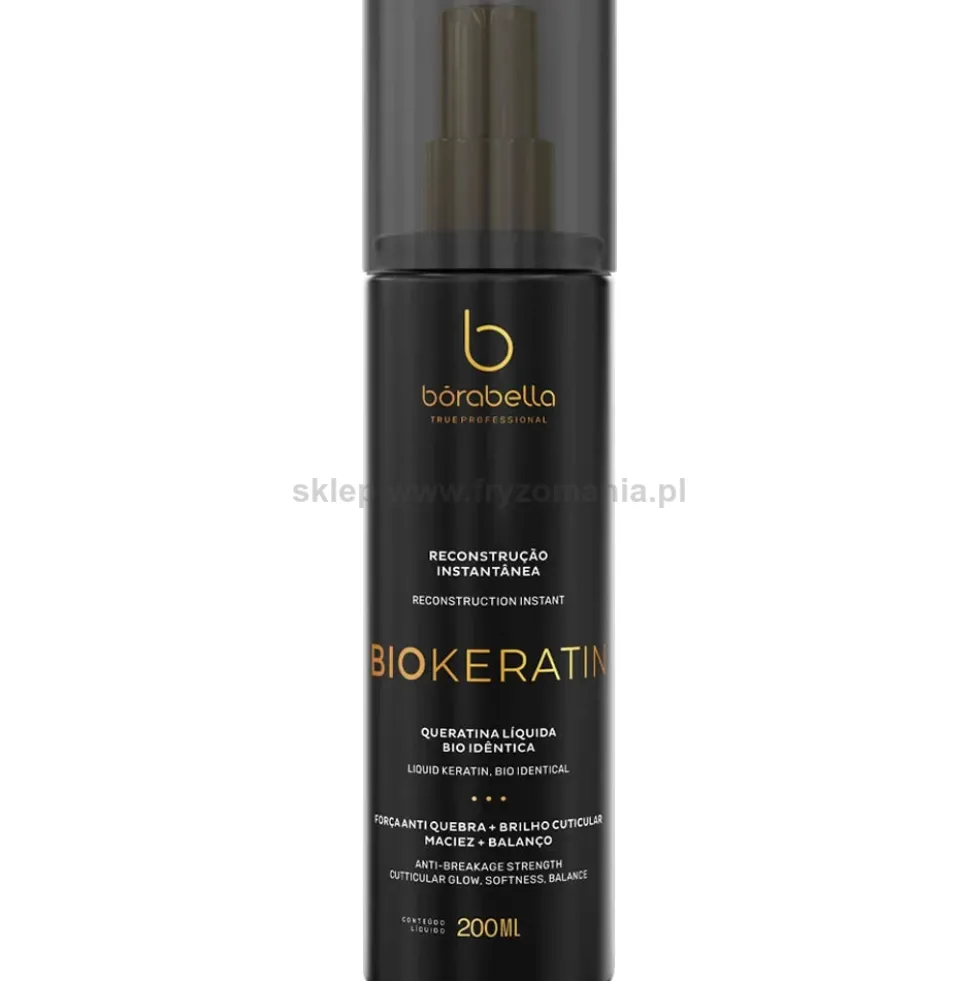 Borabella Biokeratina Liquida Keratyna do włosów w sprayu 200ml