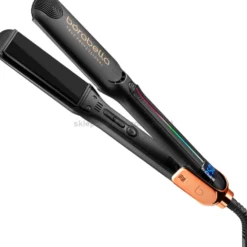 Borabella Black Nano Titanium Prostownica do włosów, nanotytanowa